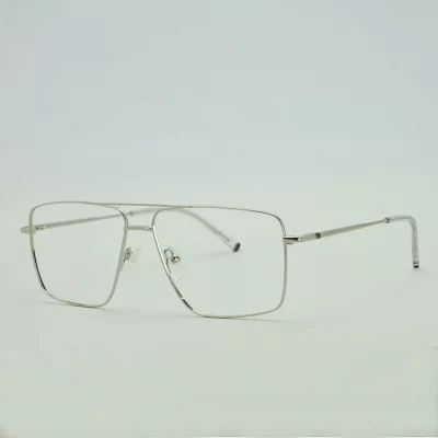 Lightweight metal eyeglasses